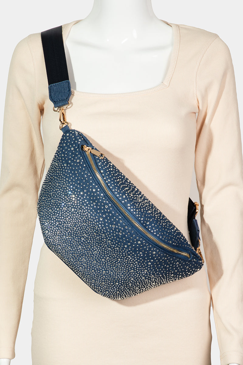 Studded Fanny Pack/ Sling Bag