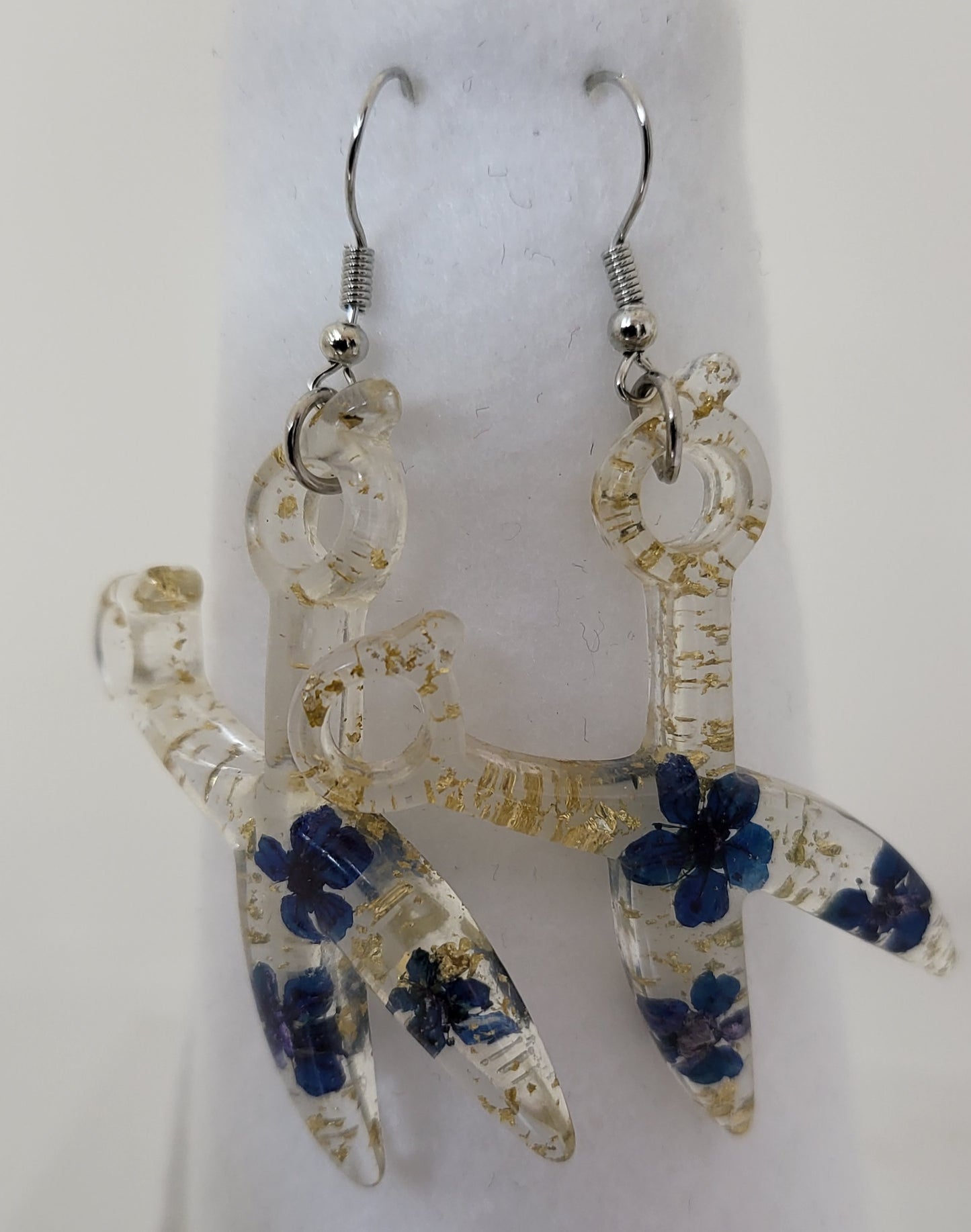 Resin Scissor Jewelry Set