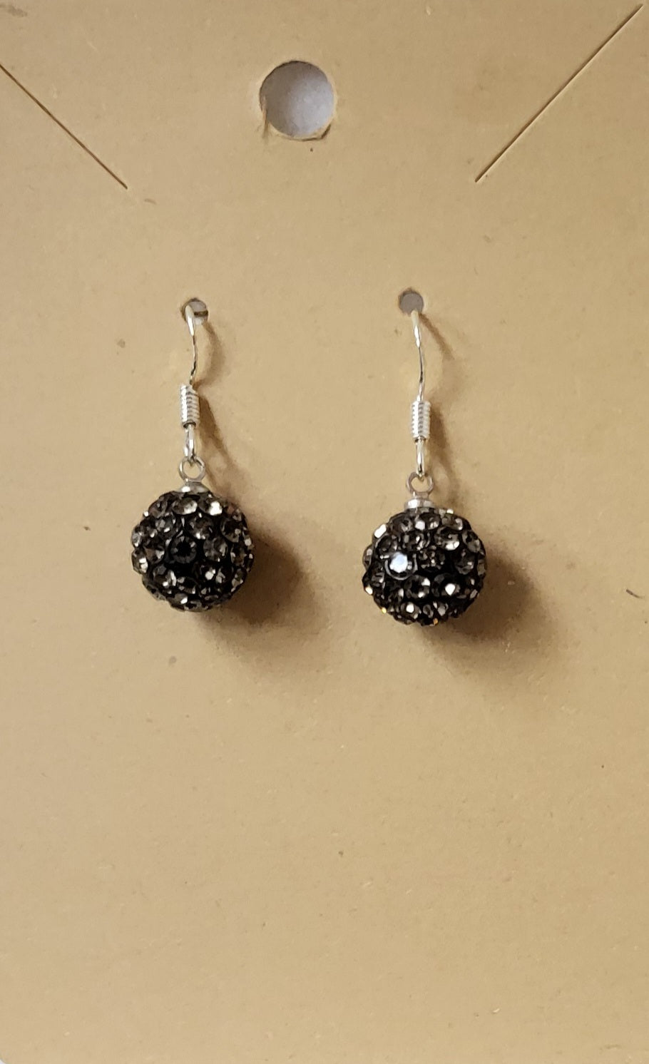 French Hook Disco Ball Earrings