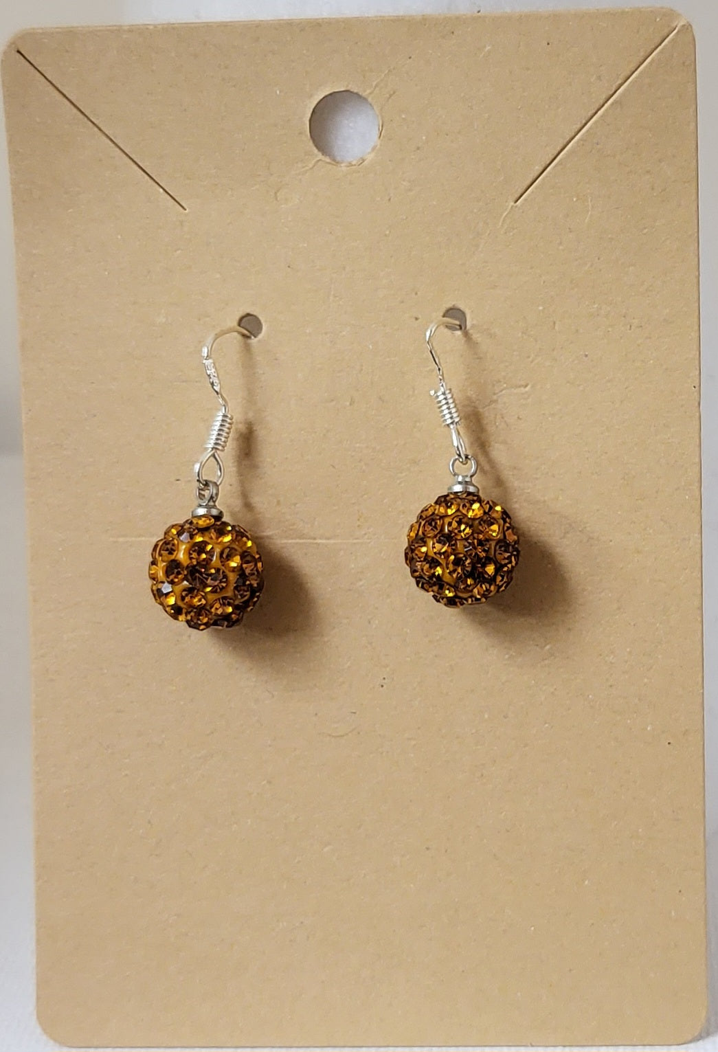 French Hook Disco Ball Earrings
