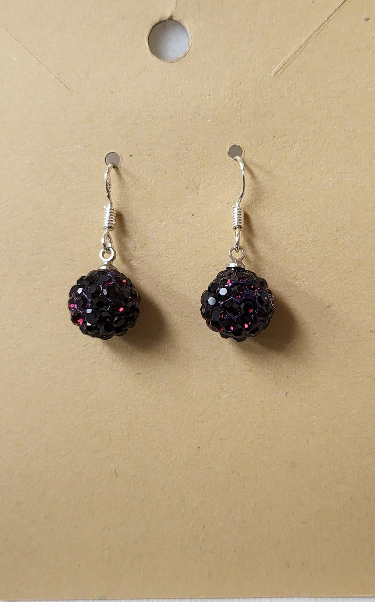 French Hook Disco Ball Earrings