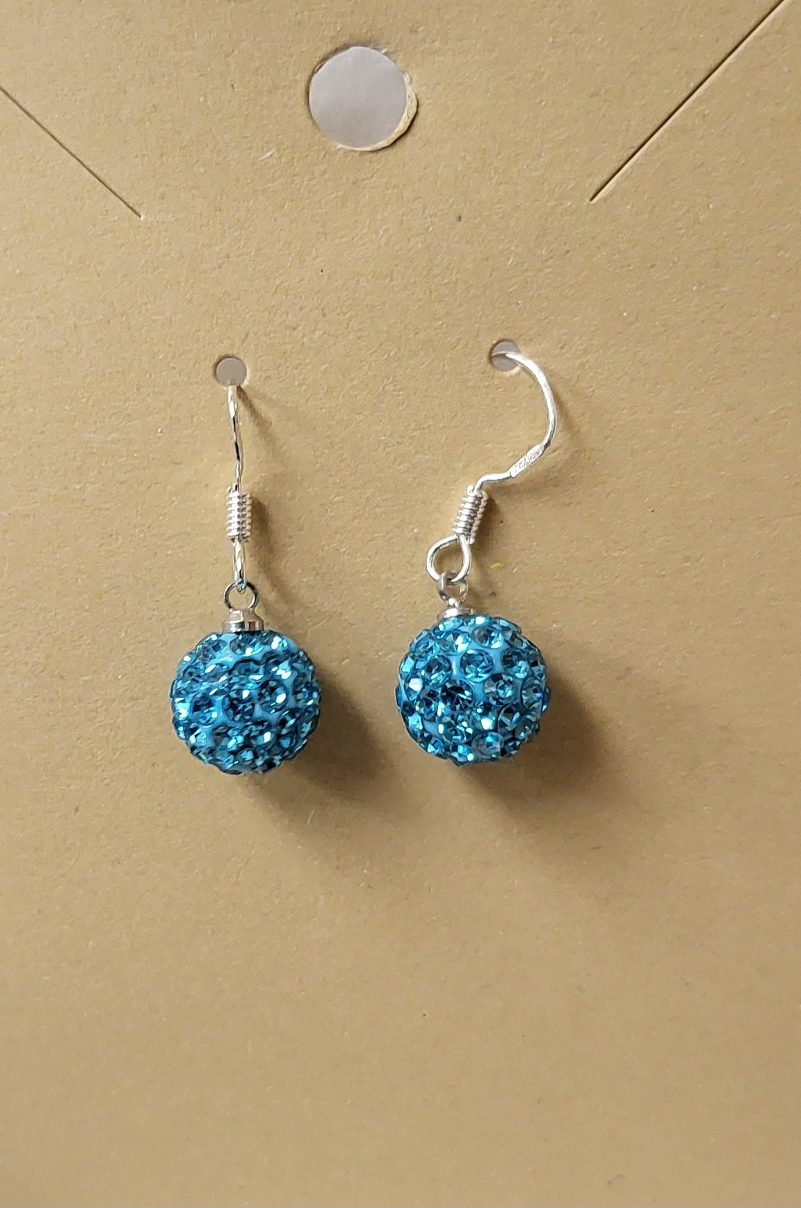 French Hook Disco Ball Earrings