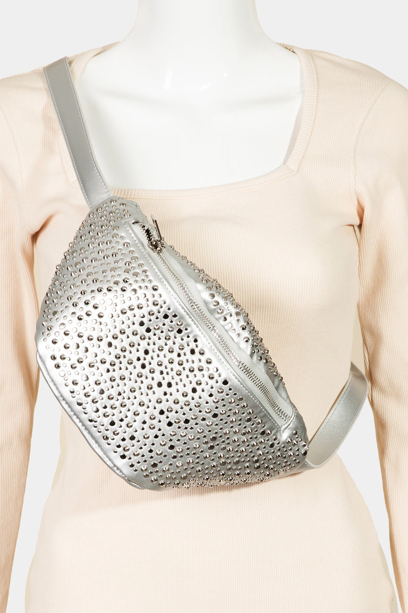 Studded Fanny Pack/ Sling Bag