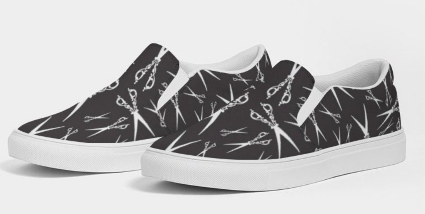 Scissor Canvas Sneakers