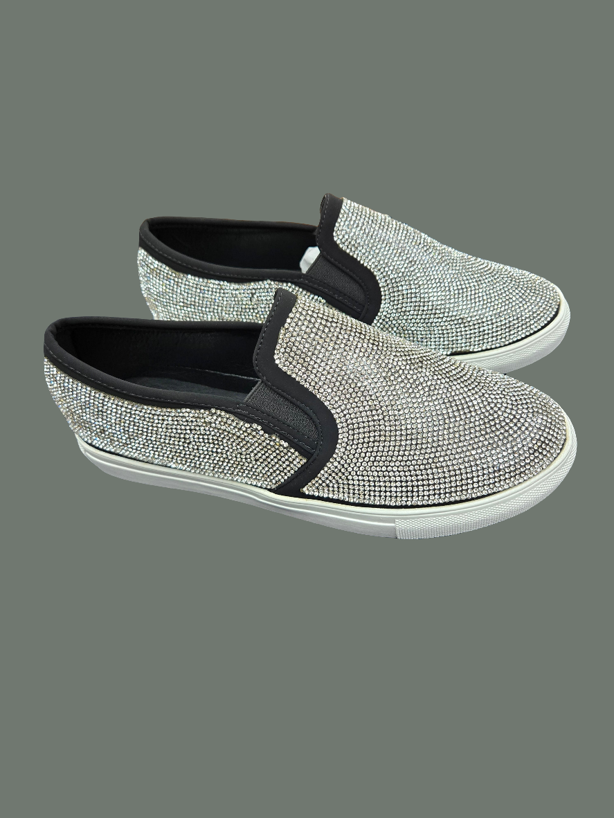 Rhinestone Slip On Sneaker
