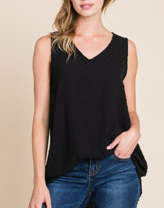 Swiss Dot Tank Top