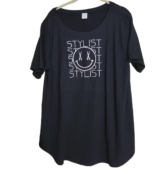Smiley Vinyl Stylist Top