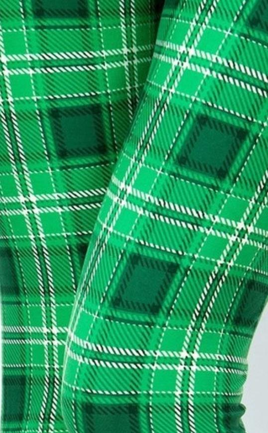 Plus Leggings "Lucky Girl"