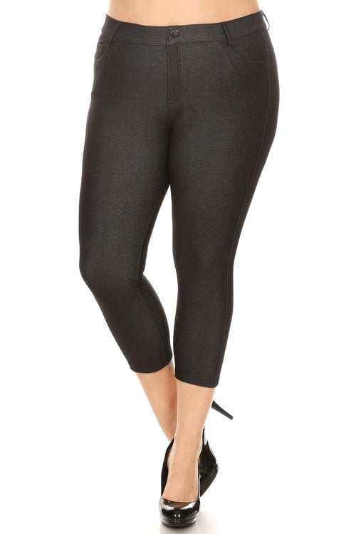 Plus Pull on Jean Capri