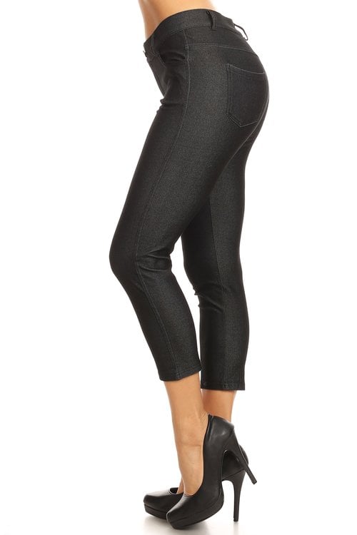 Capri Pull on Jeans