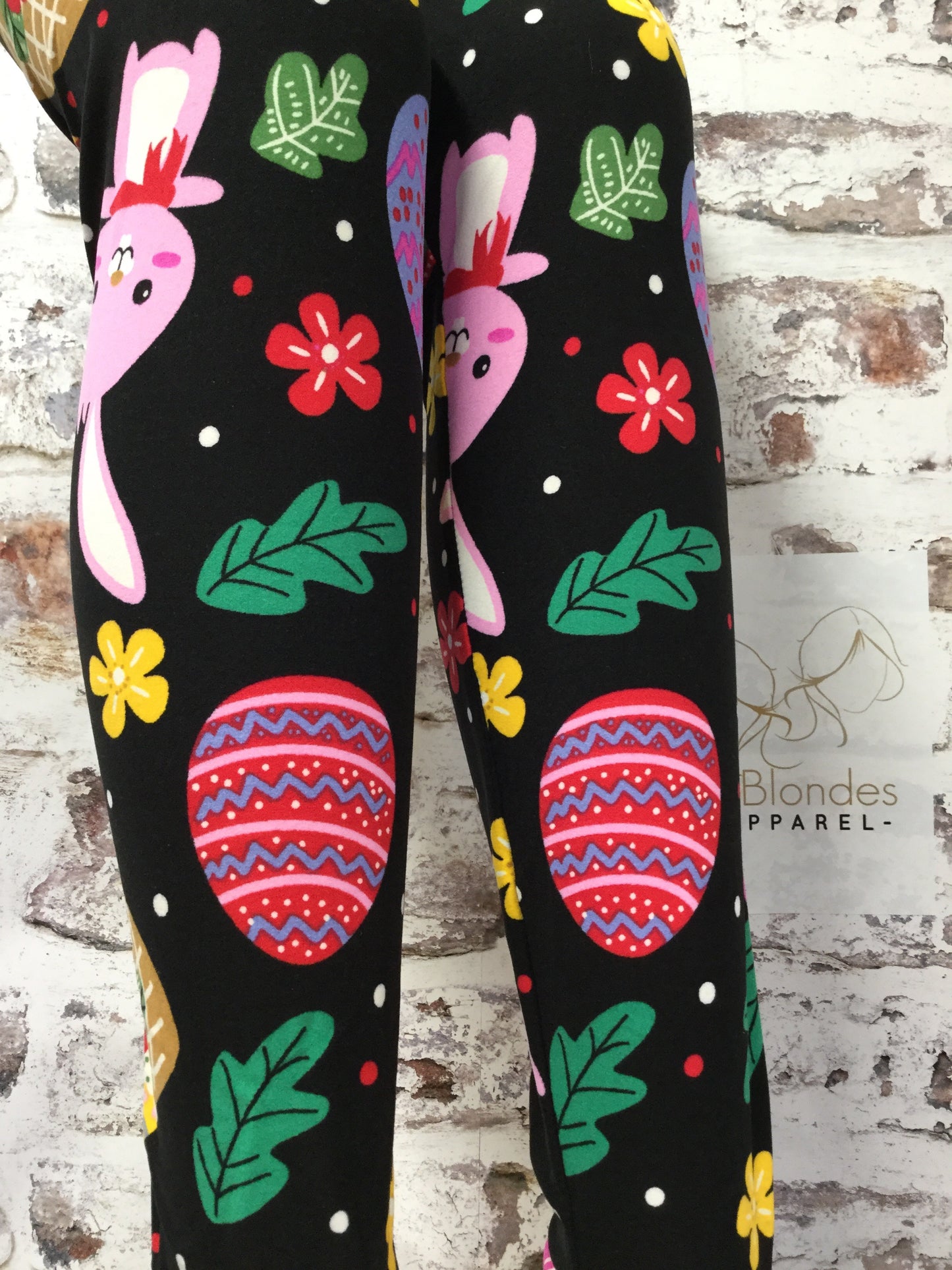 Plus Leggings "Easter Bunny"