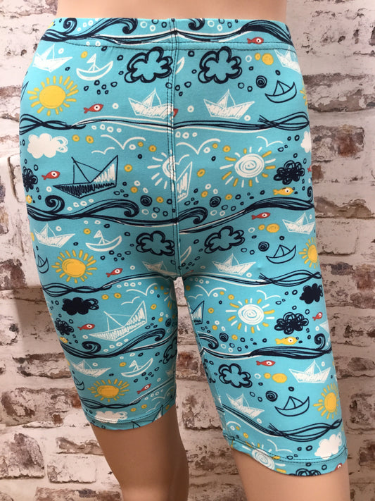 Take Me To My Happy Place Biker Shorts