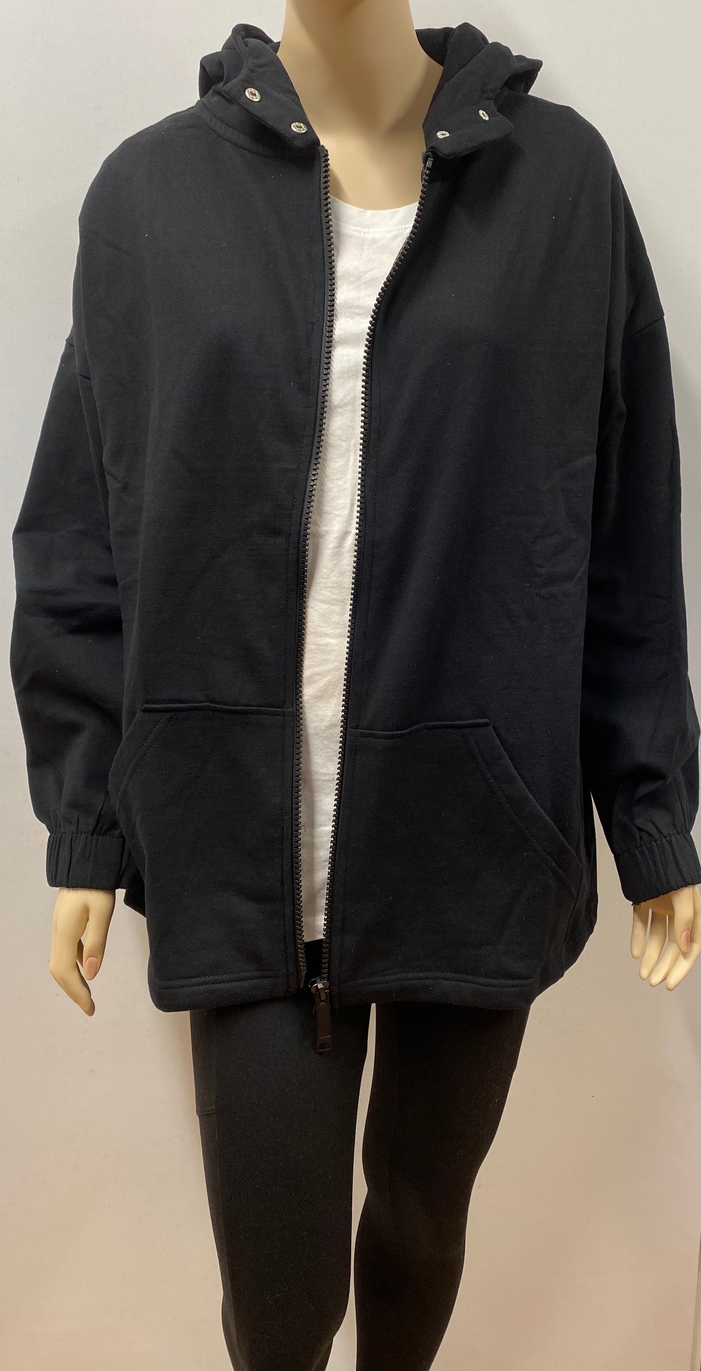 Hooded Zipper Jacket