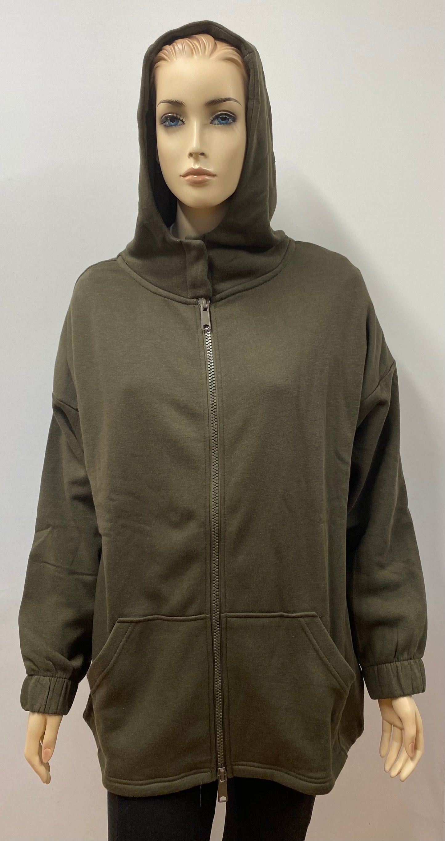 Hooded Zipper Jacket