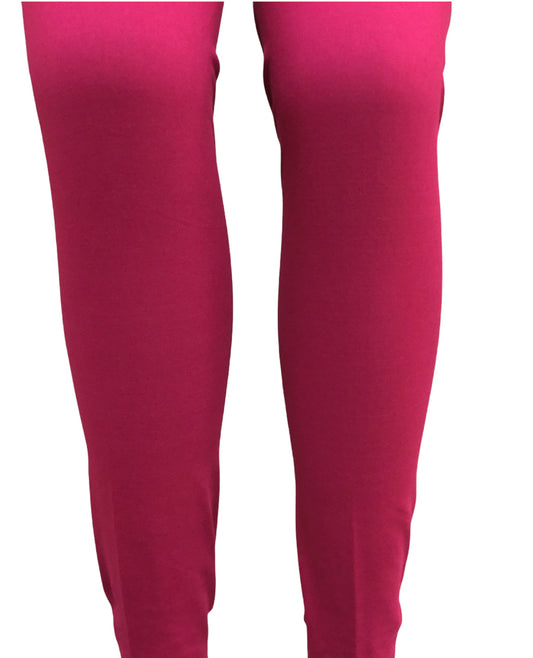 Classic Solid Leggings - Fushia