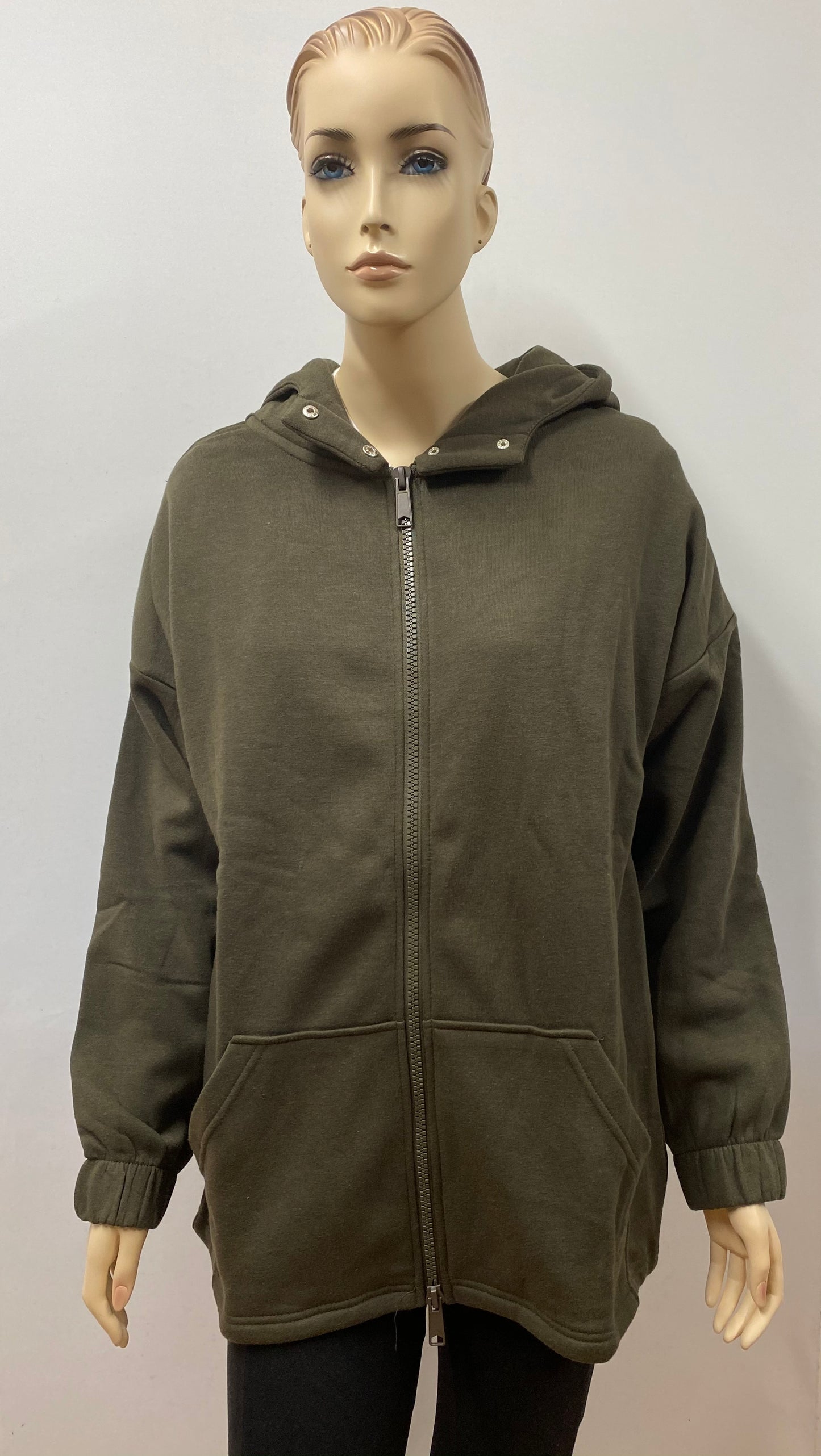 Hooded Zipper Jacket