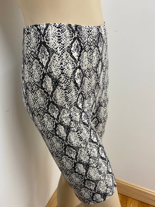Biker Shorts -Snakeskin