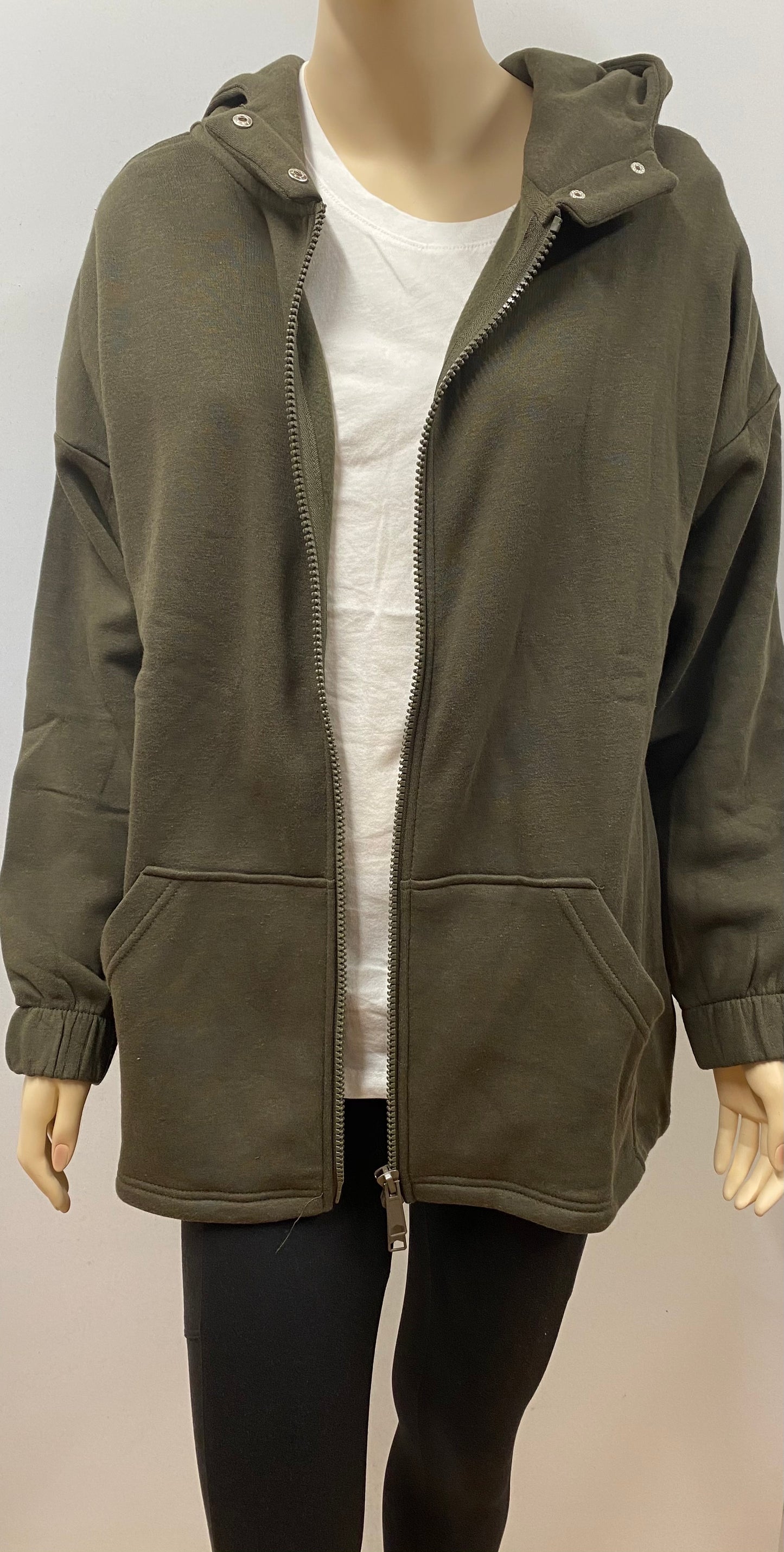 Hooded Zipper Jacket