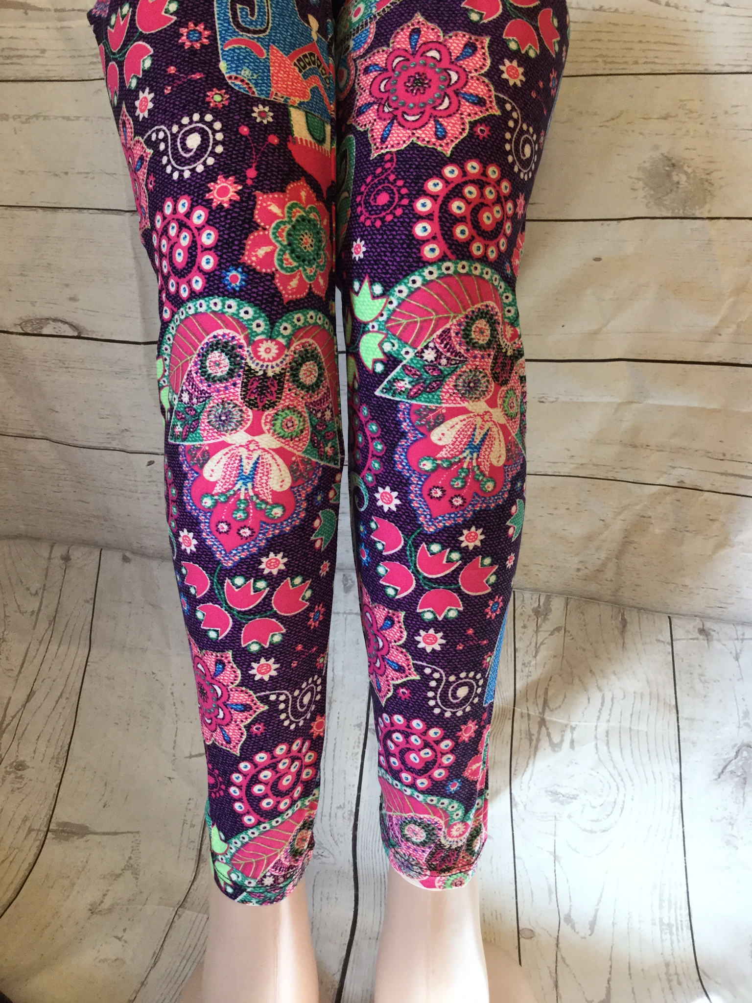 Patterned leggings