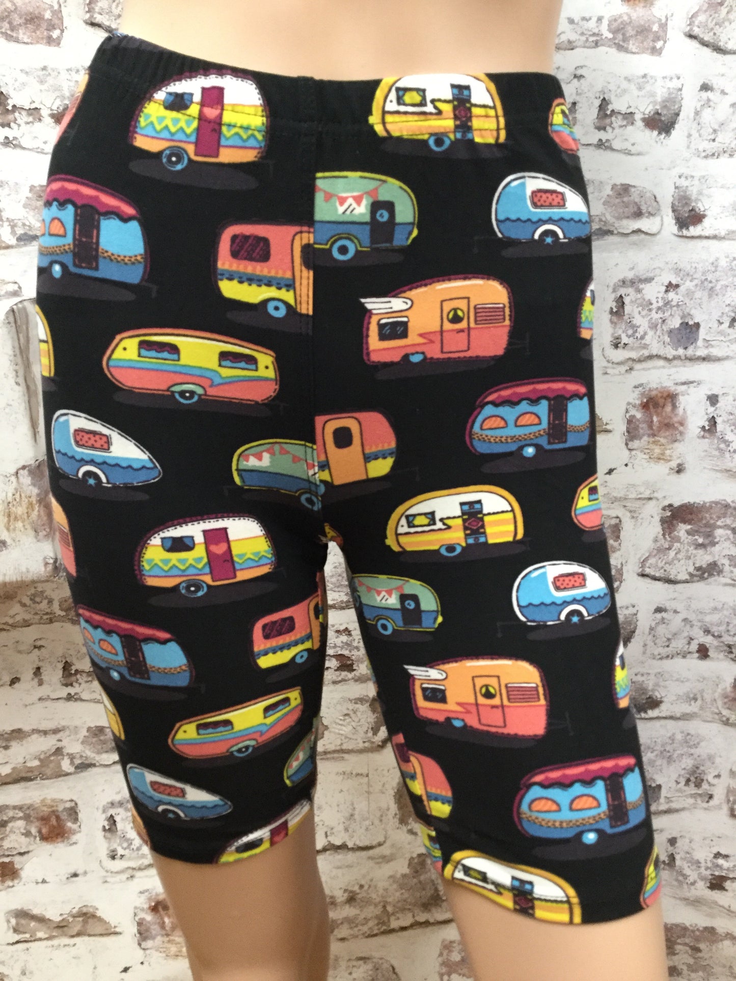 Camping Anyone Biker Shorts