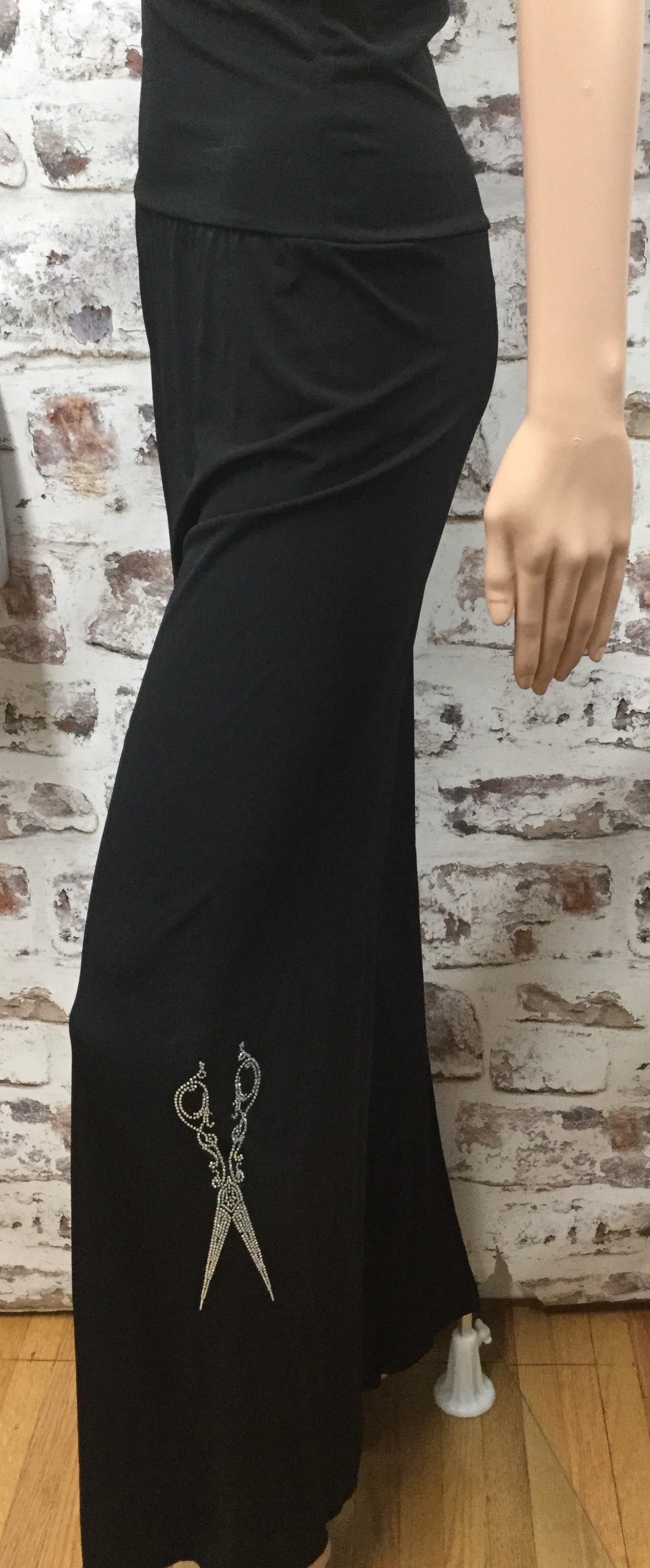 Wide Leg Pants/ Spandex Pants/ Dance Pants/ Long Pants/ Palazzo