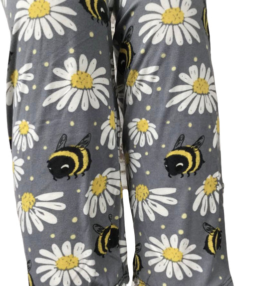Plus 1X3X Leggings"Honey Bee"