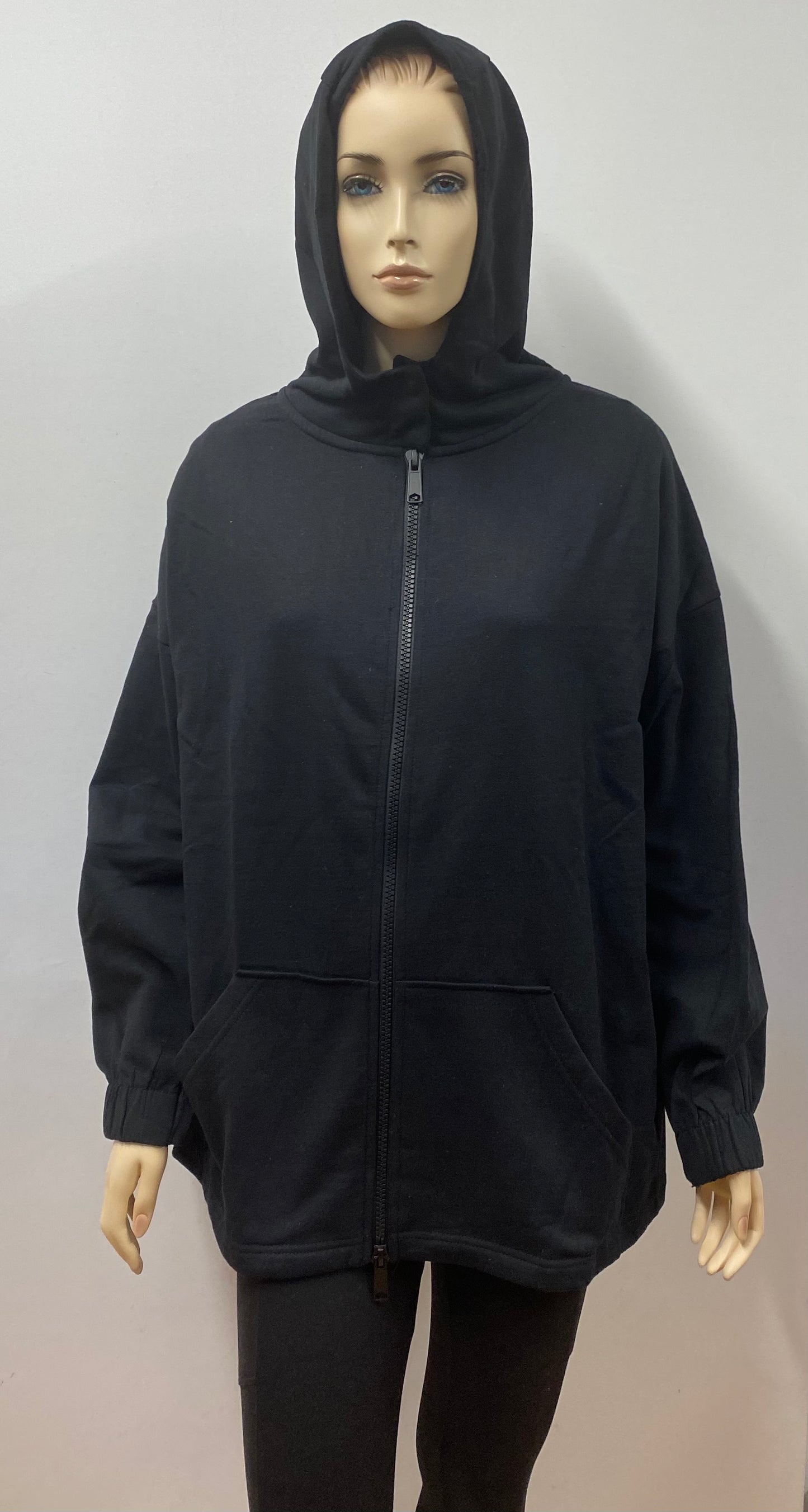 Hooded Zipper Jacket