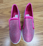 AB Rhinestone Slip on  Sneakers