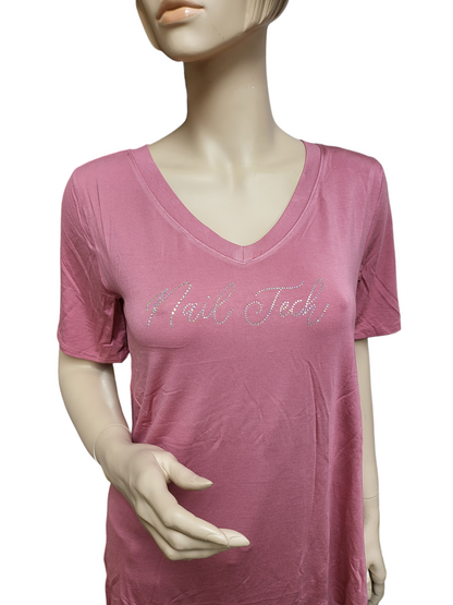 Nail Tech Dusty Pink Tunic