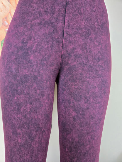 Mineral Wash Leggings w/elastic waitband