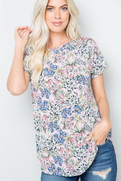 Silky Flower Top