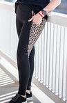 V Shape Pocket Leggings "Leopard"