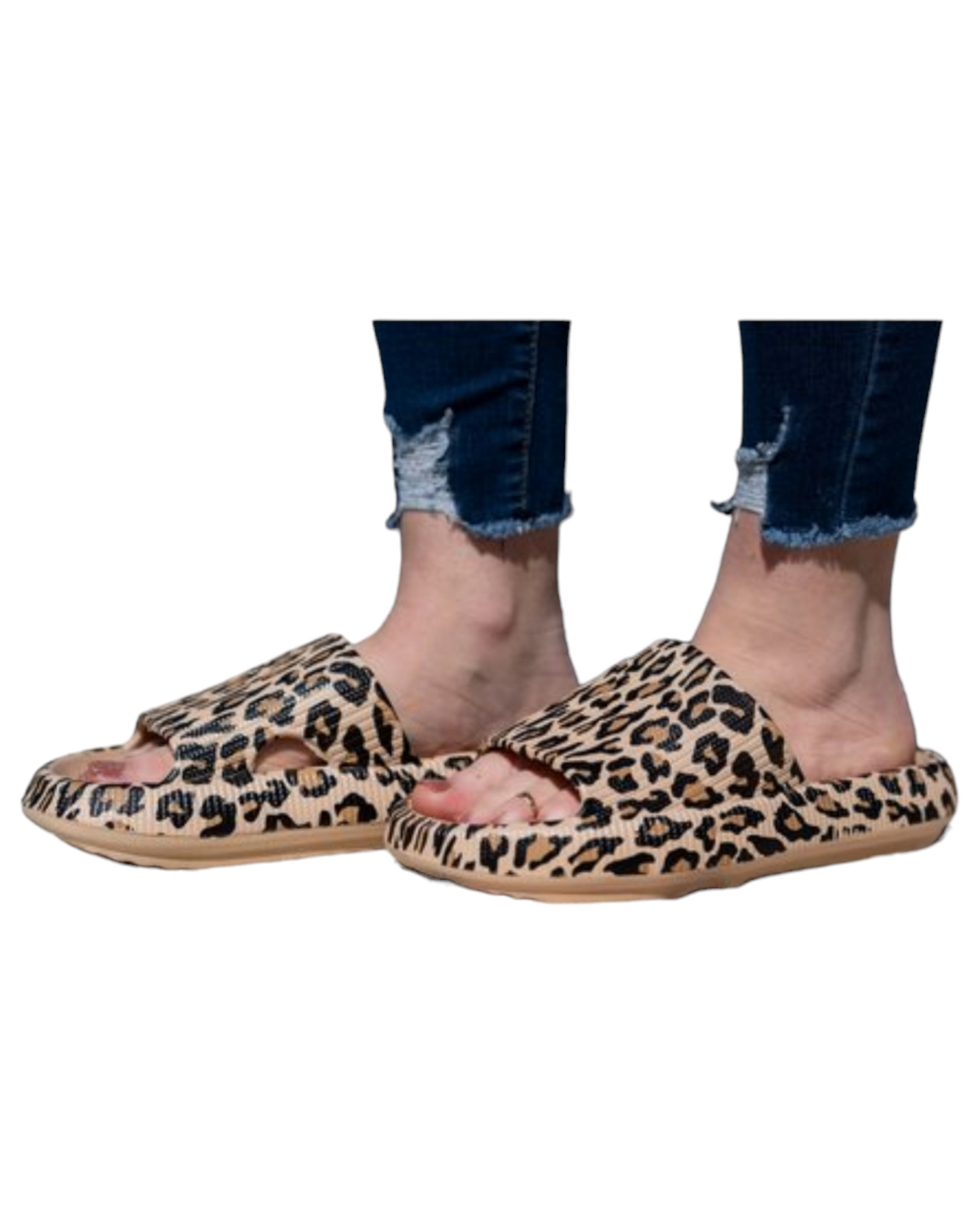 Leopard Print Slides/ 3 colors