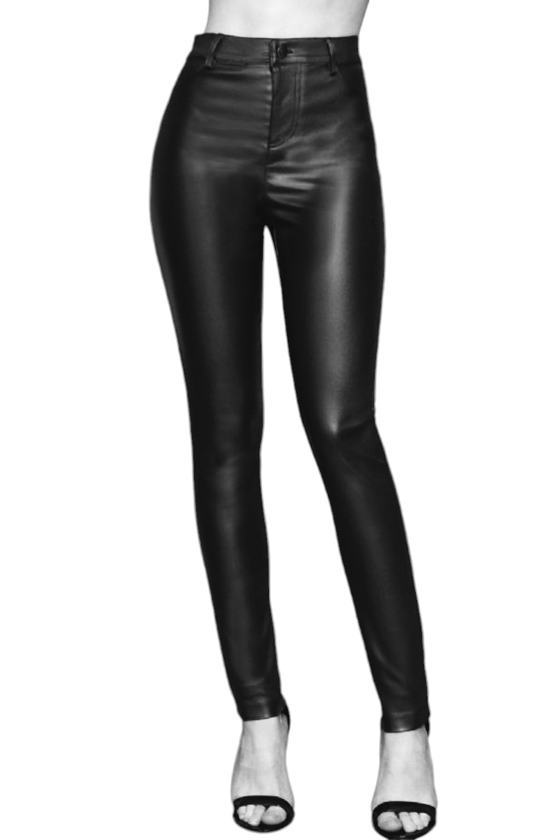 Faux Leather 4 Pocket Pants