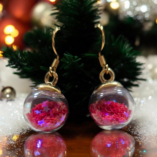 Christmas Ornament Earrings