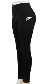 Plus Honeycomb Black  Leggings