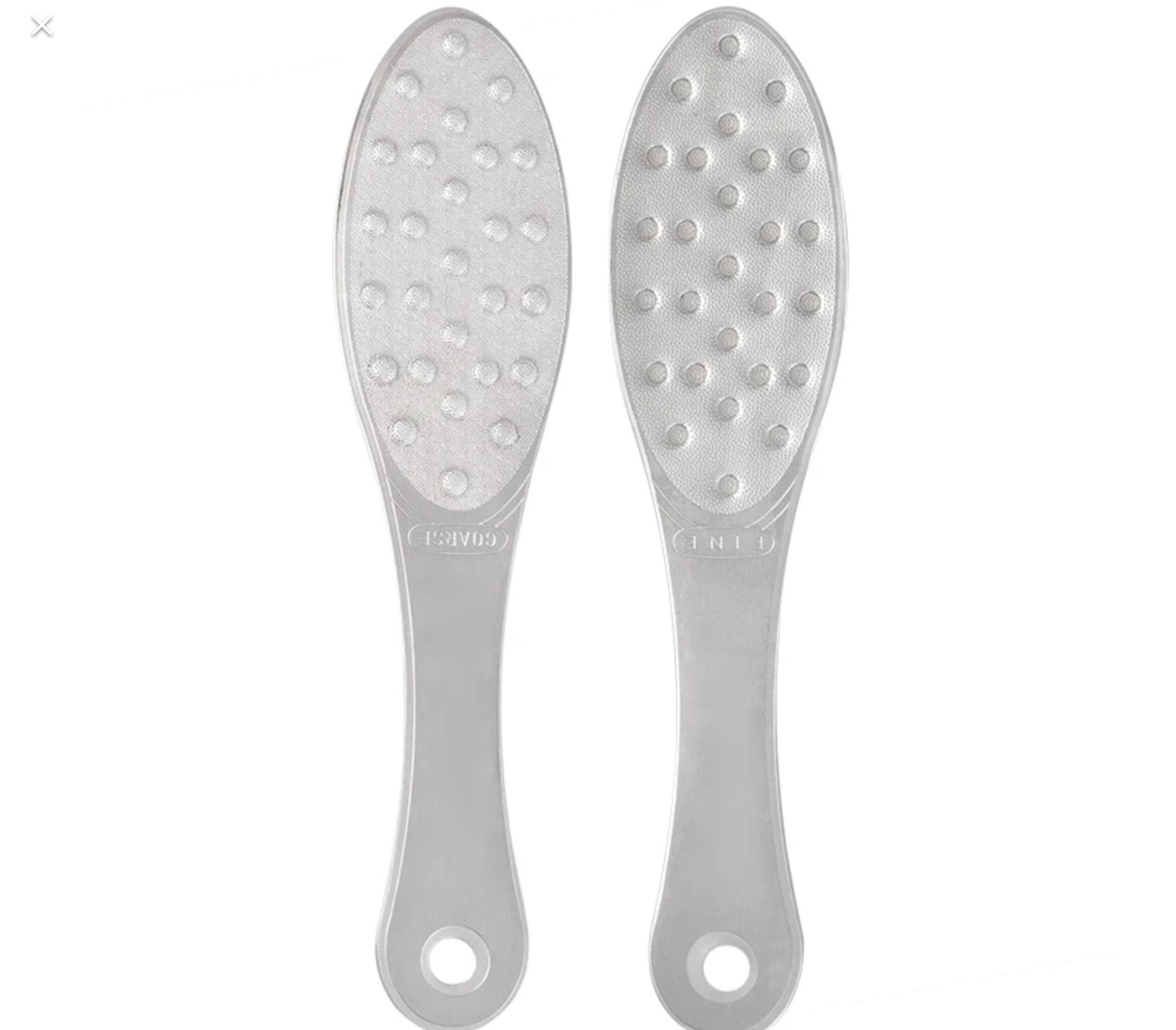 Foot File- Stainless Steel for Nail Techs