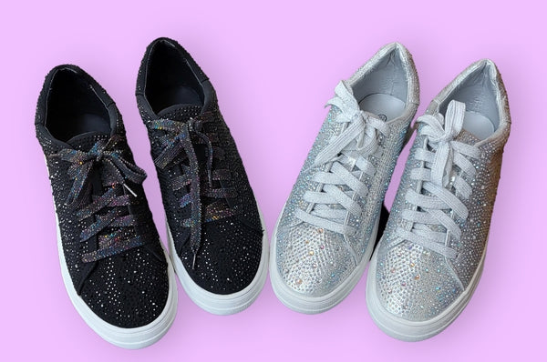 【関税込み】\"Double Buckle\" rhinestone-embellished sneakers Amazon.com: WBHGDWQP Women's Platform Sneakers Rhinestone