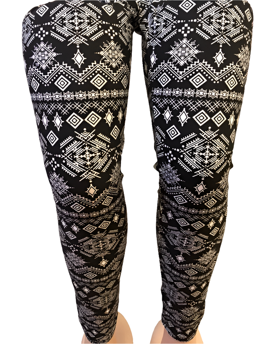 Printed Leggings "Scene of Sparkle"