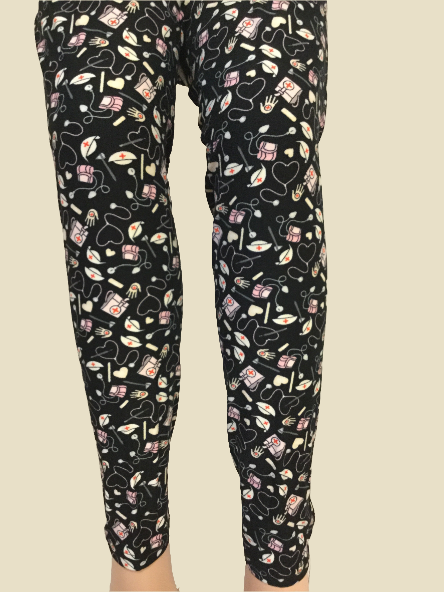 Print Leggings "Nurses Tools"