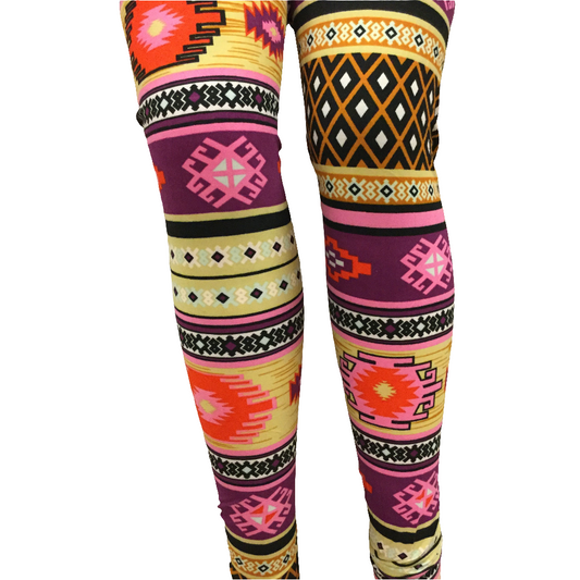 Printed Leggings "Smoke Pipe" Printed