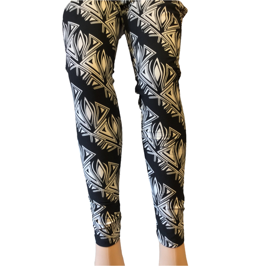 Printed Leggings "Twisted"