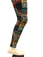 Girls Leggings "Mazed and Comfy"