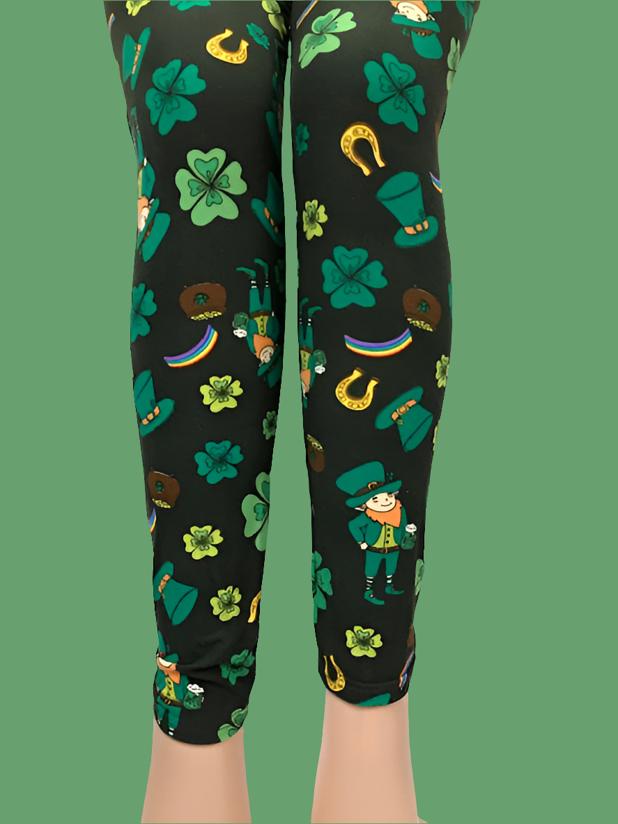 Plus Leggings"Leprechaun"