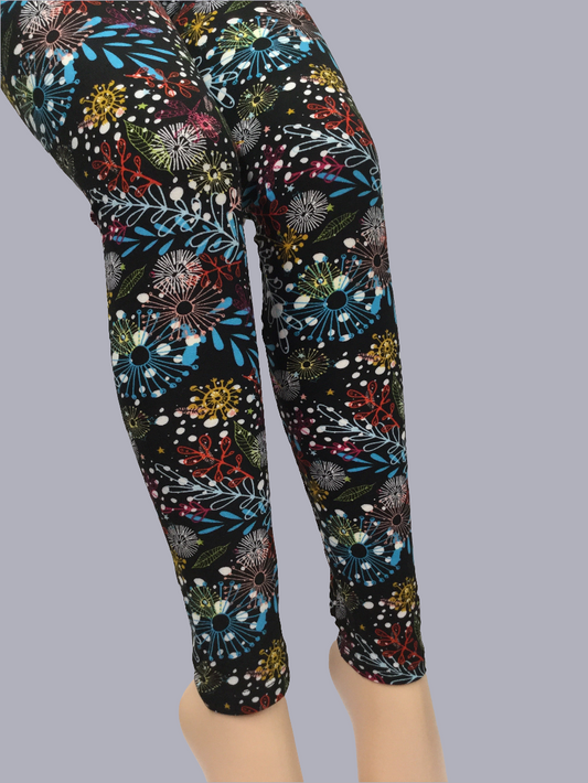 Printed Leggings "Waiting On A Wish"