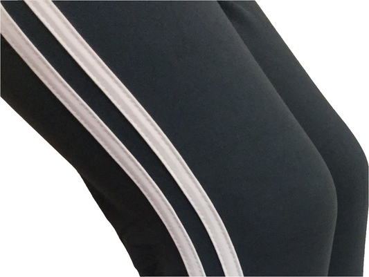 Capri w/ White Striped Charcoal