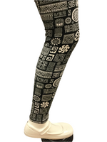 Girl's Leggings "Space Objects"