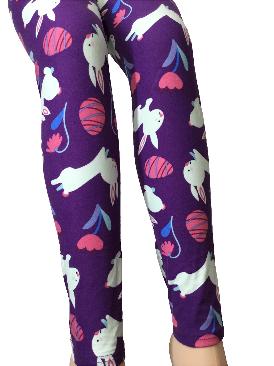 Printed Leggings "Bunny Hopping"