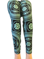 Printed Leggings "Stop Minting Around"