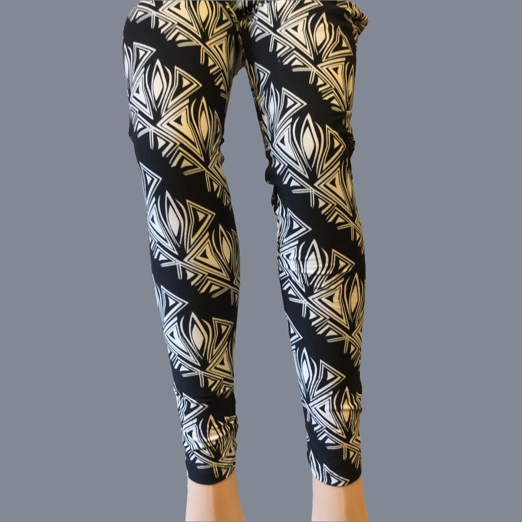 Printed Leggings "Twisted"